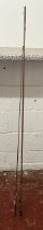 Antique split cane fishing rod