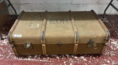 Antique trunk and contents