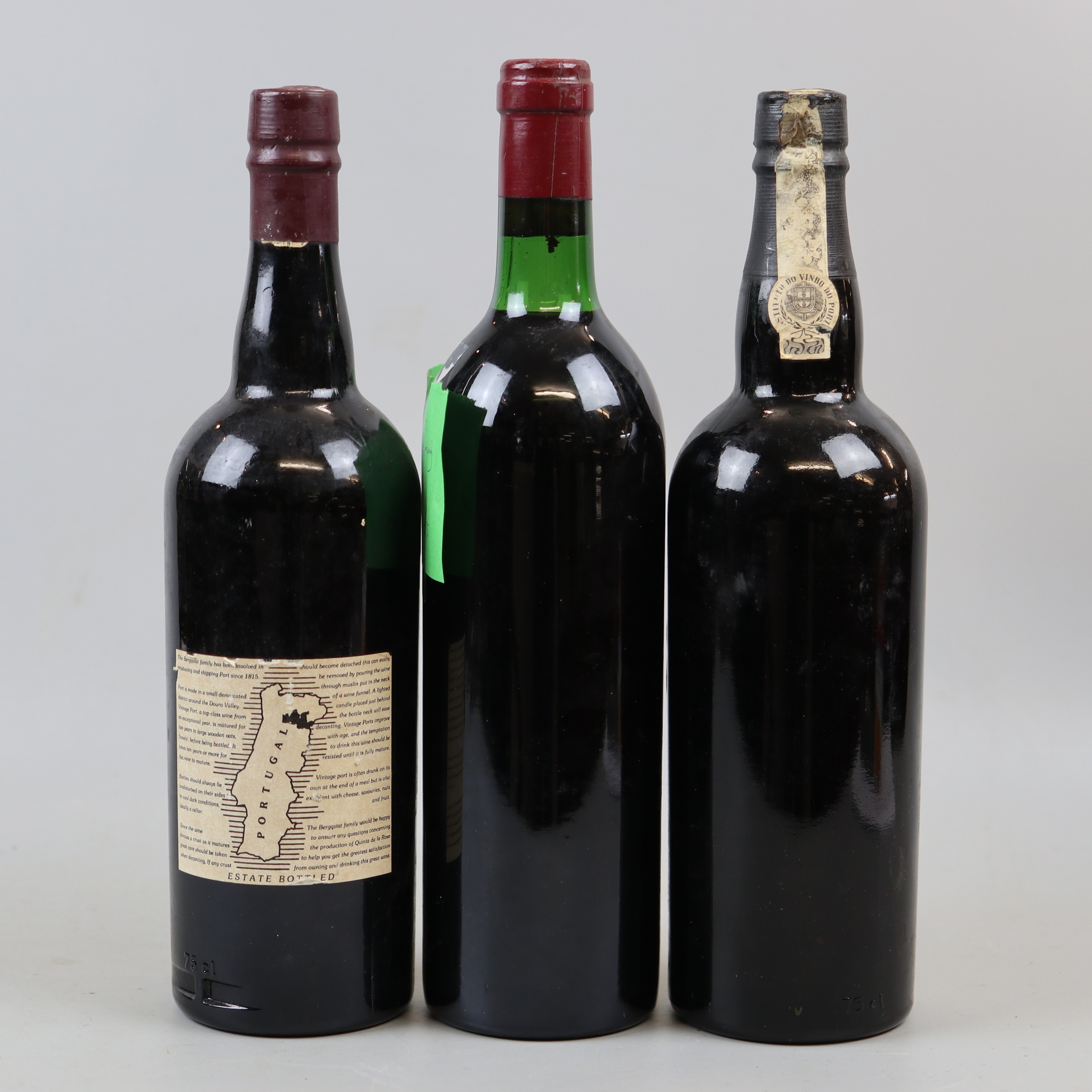 2 bottles of vintage port: Quinta de la Rosa 1991 & Quinta do Novel 1982 plus 1 bottle of Chateau - Image 2 of 3