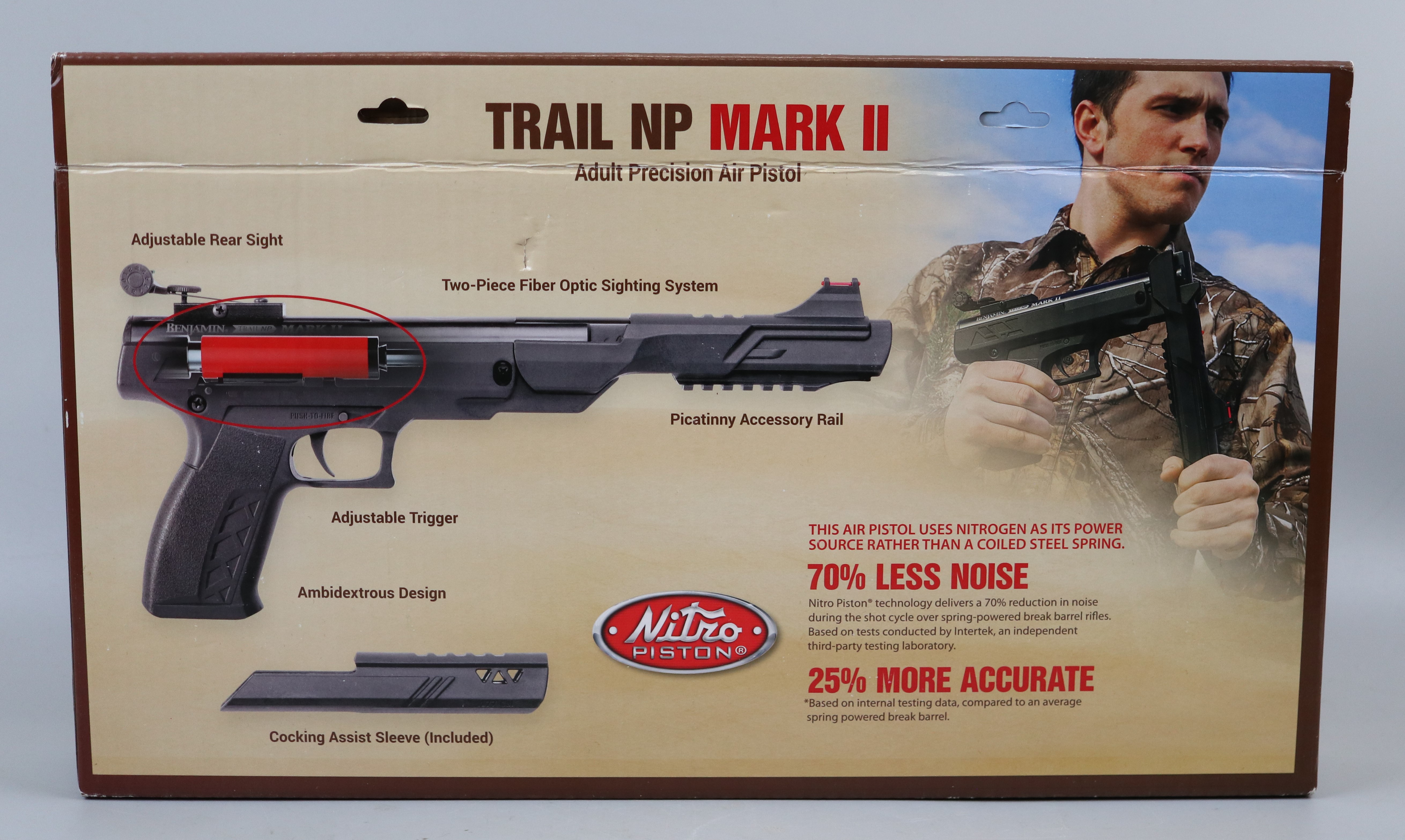 Benjamin Nitro Trail MKII air pistol - Image 5 of 5