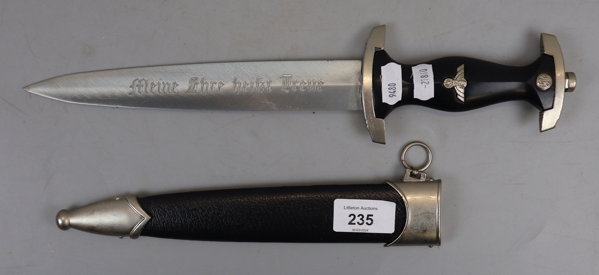 Reproduction German dagger in sheath