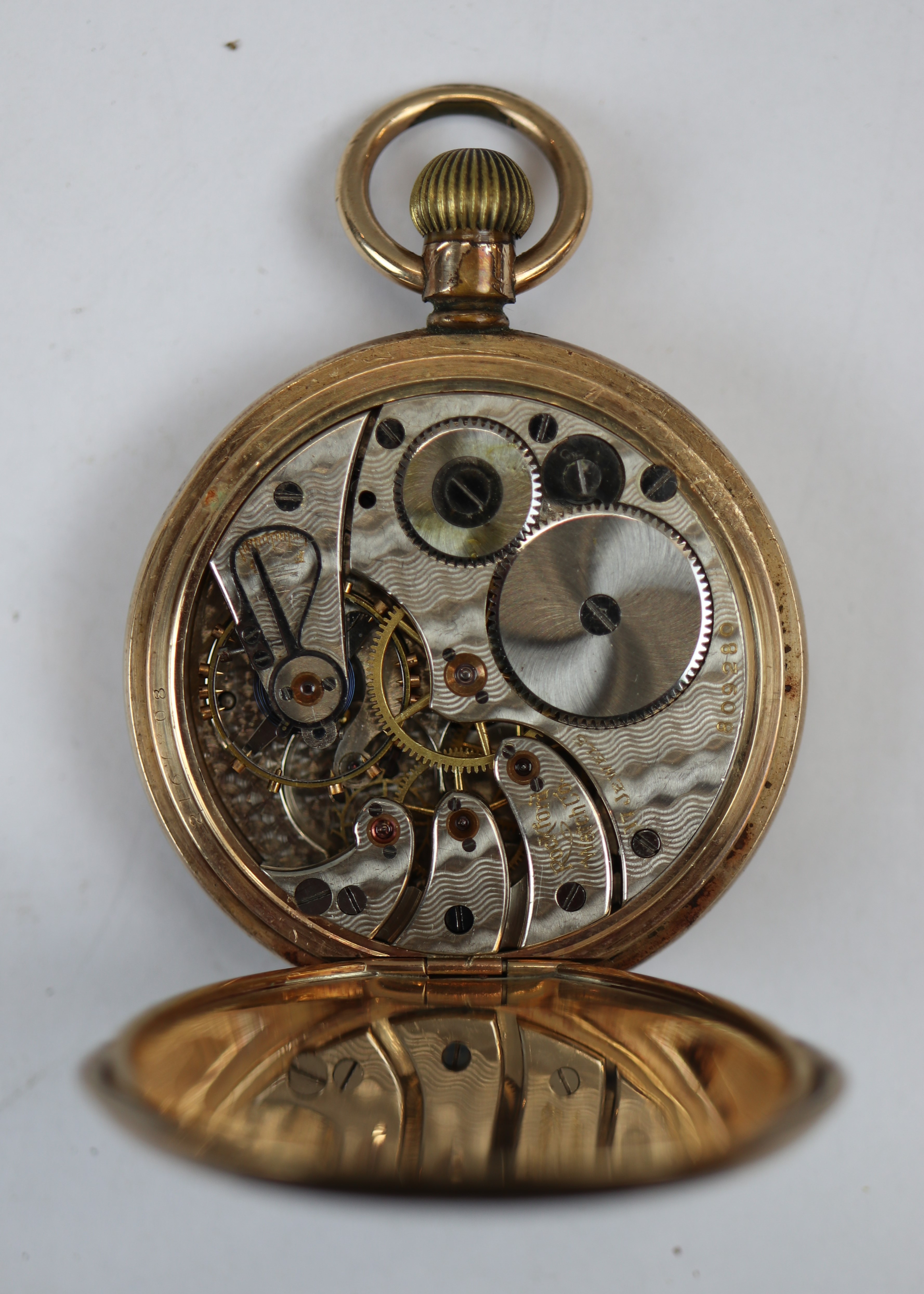 Smiths working pocket watch together Rockford pocket watch - Image 4 of 5