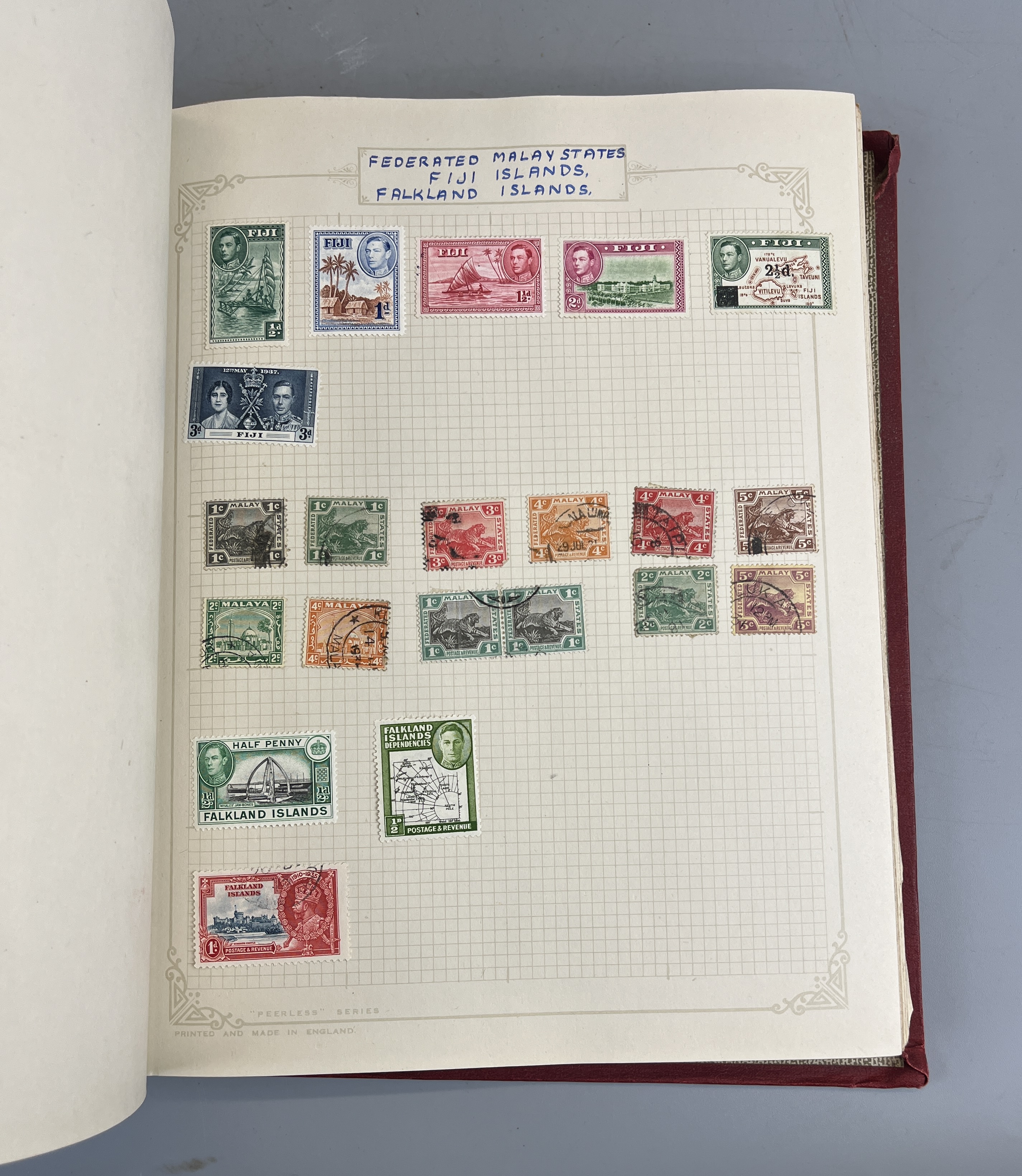 Stamps - 2 well populated stamp albums - Image 13 of 17