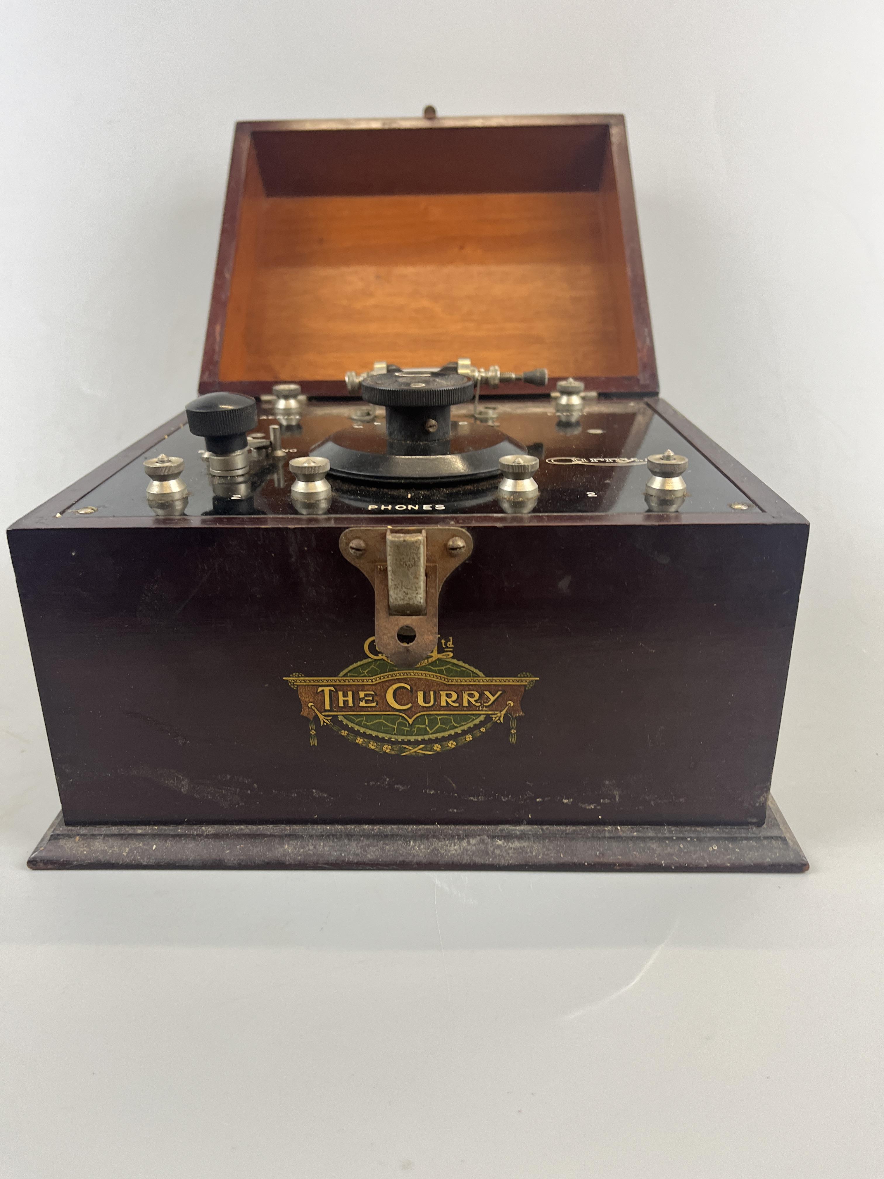 1920s Curry's Crystal radio - Image 2 of 4