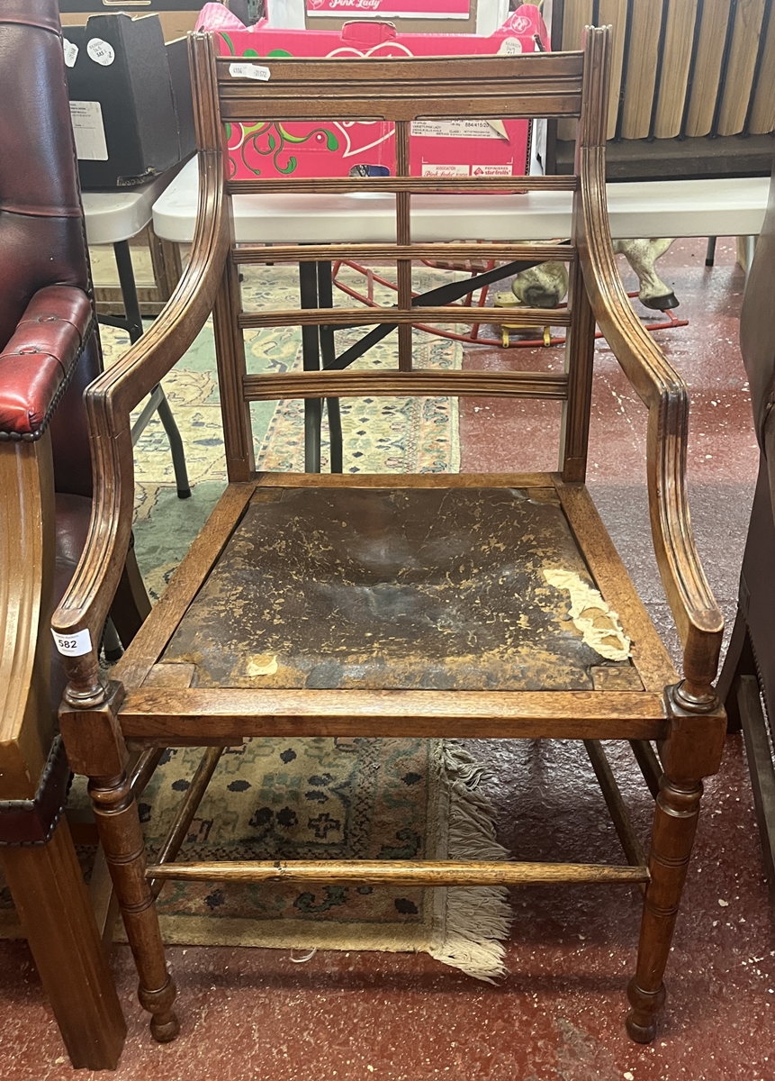 Victorian elbow chair