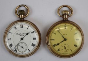 Smiths working pocket watch together Rockford pocket watch