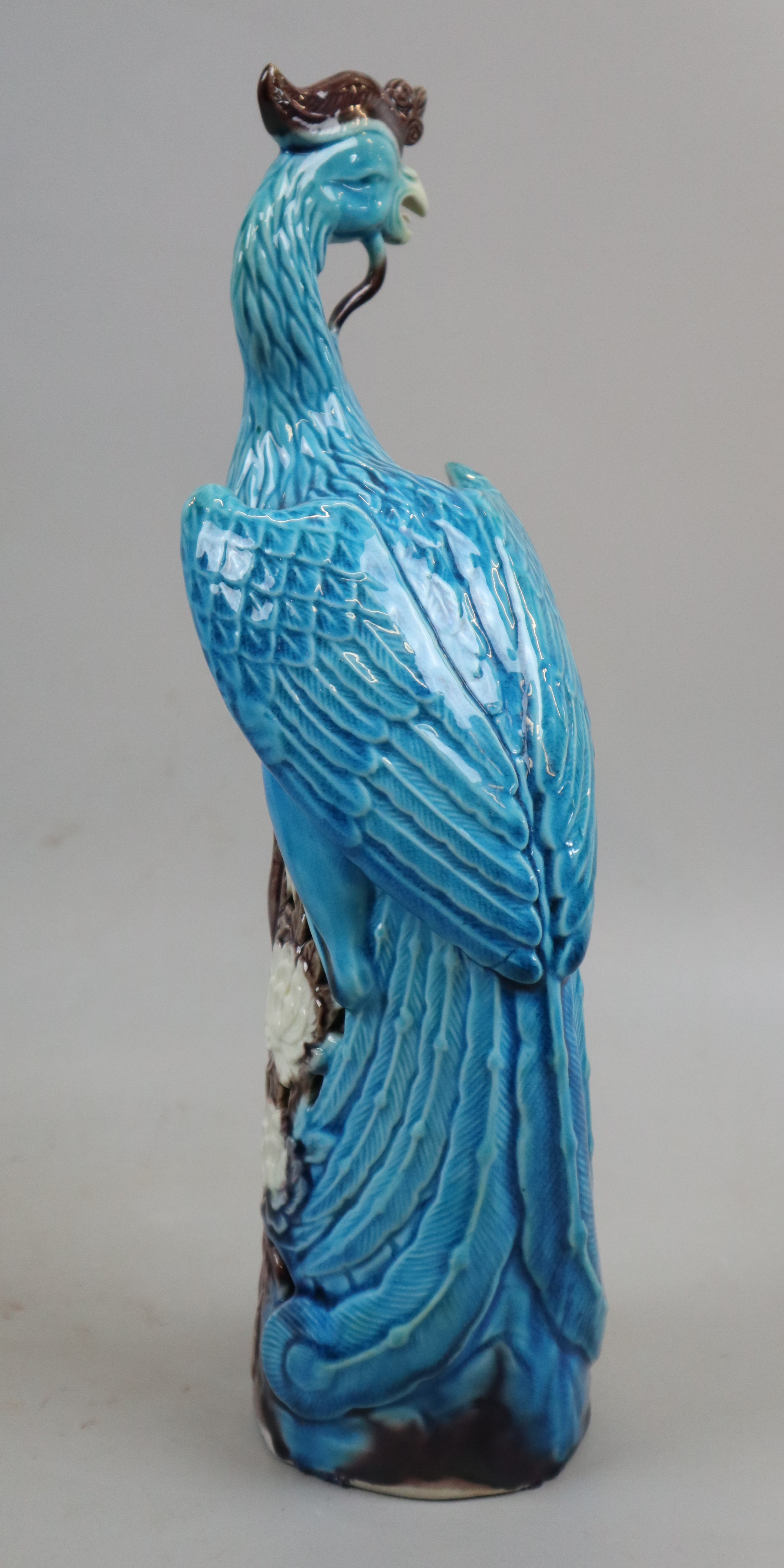 Ceramic figure of phoenix - Approx height: 30cm - Image 4 of 4