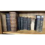 Collection of antique bibles