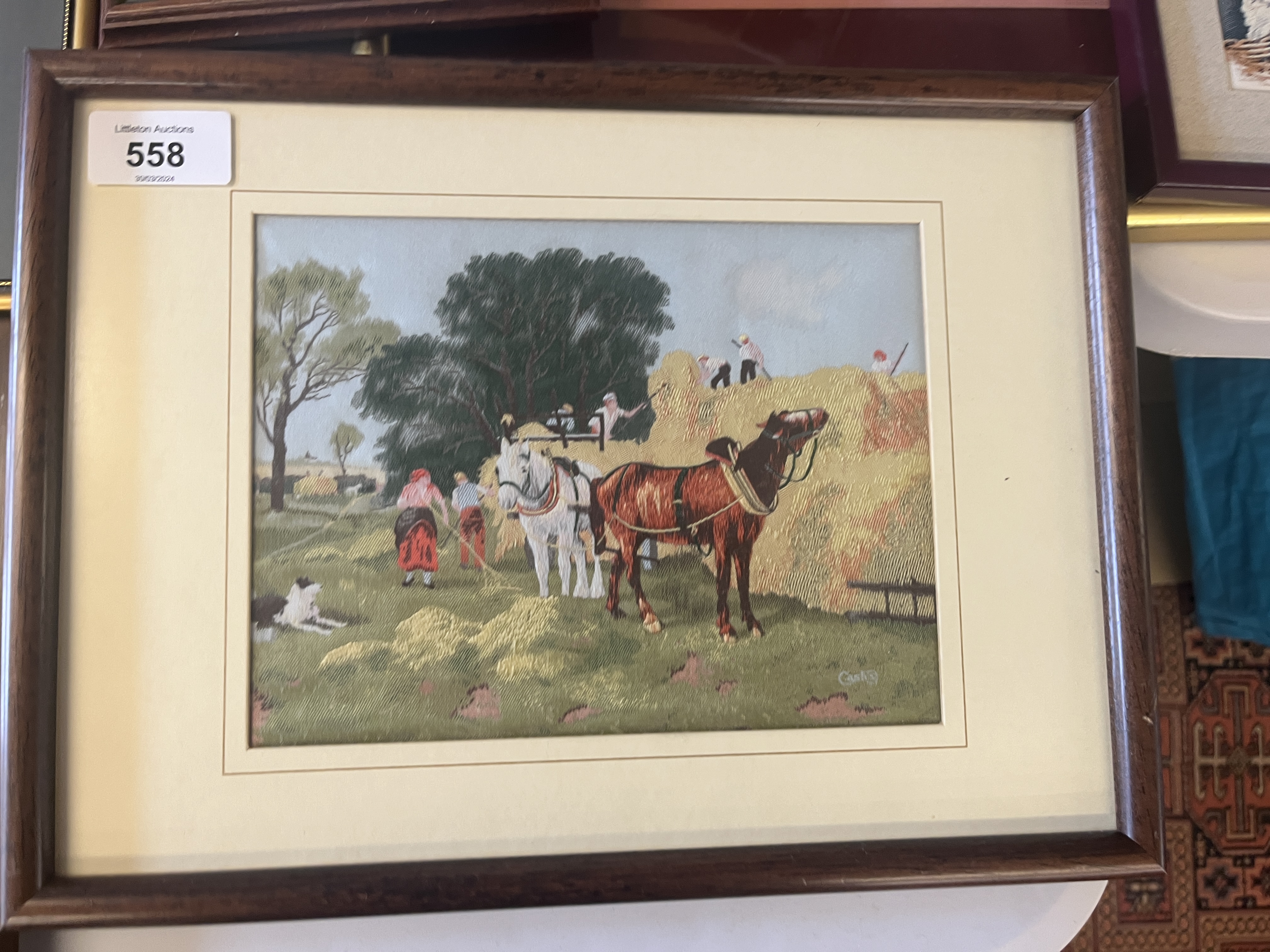 Large collection of Cash's framed silks - Image 3 of 10