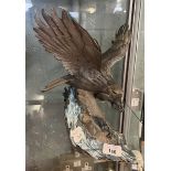 Bald eagle Sovereign of the Northern Skies - Pewter by Paul Brunelle - Approx height: 28cm