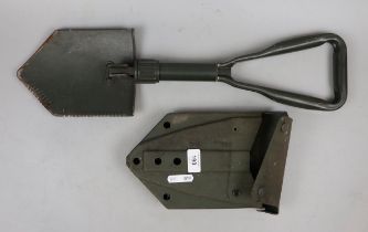 British army folding shovel spade