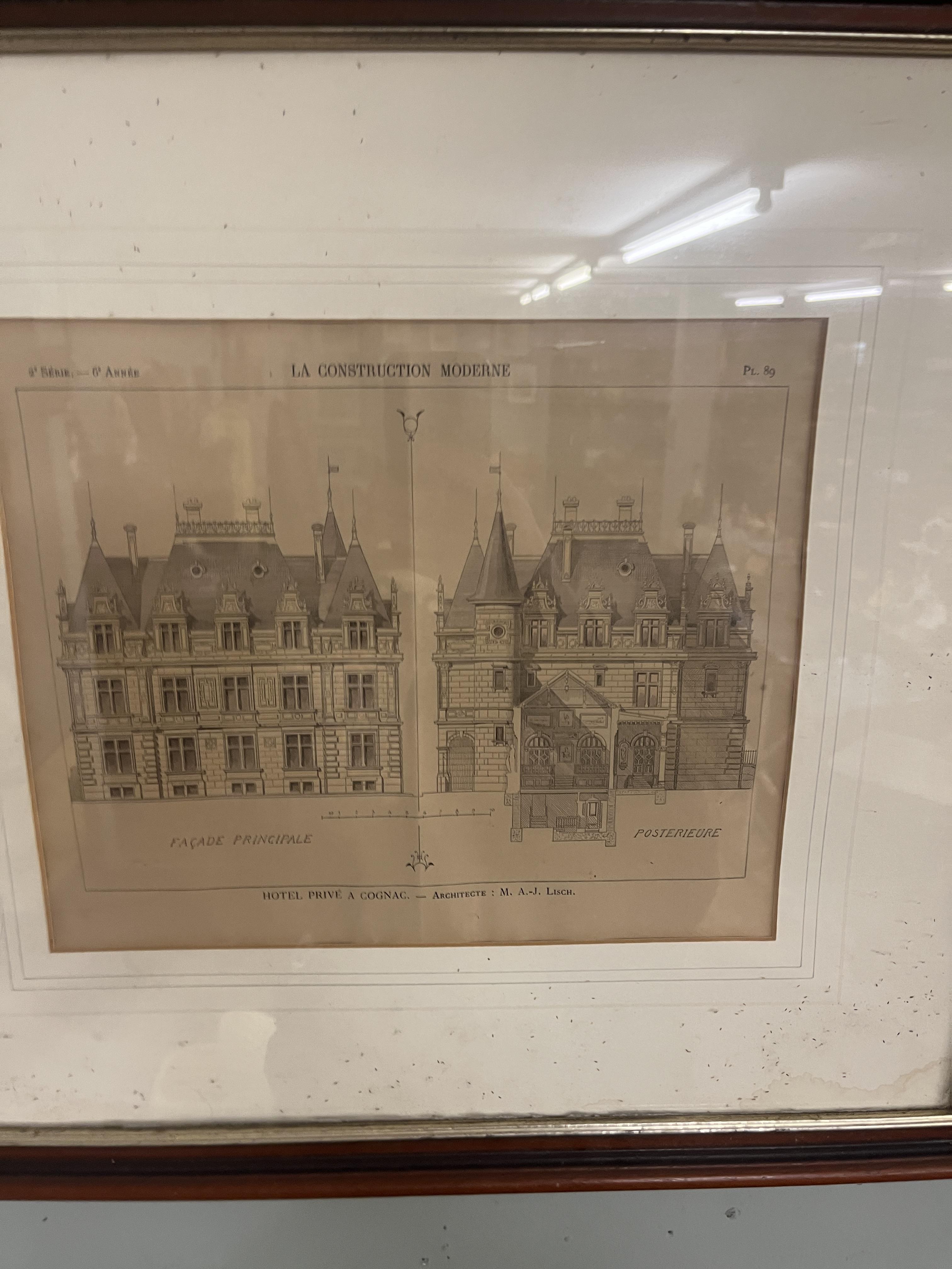 2 Victorian architectural prints - Image 3 of 3