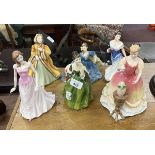 Collection of Royal Doulton figurines