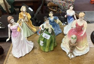 Collection of Royal Doulton figurines