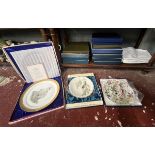 Large collection of mainly Royal Worcester plates