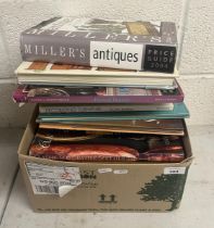 Collection of books on antiques and collectables