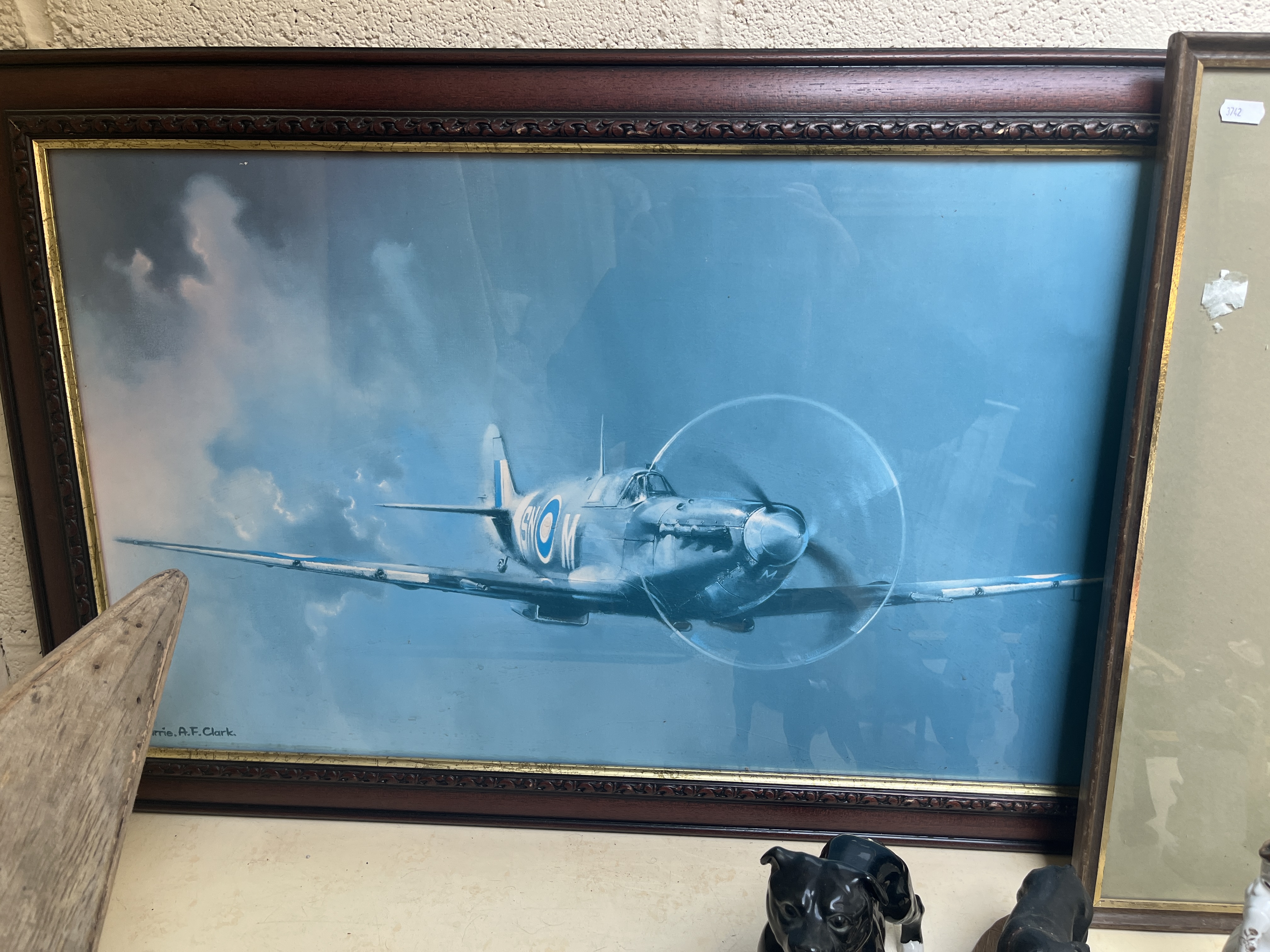 Collection of prints to include one of a Spitfire - Image 2 of 4