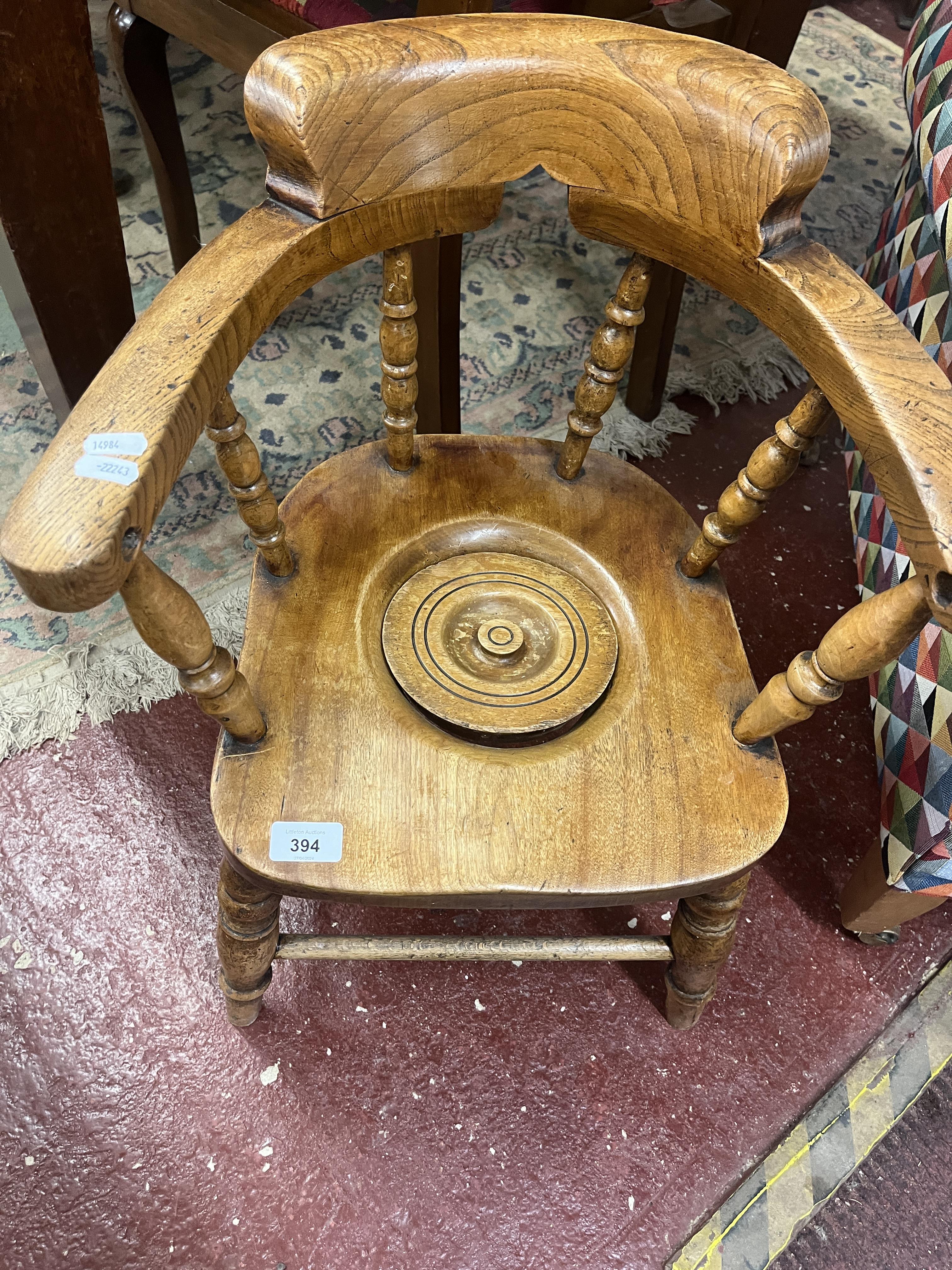 Antique child's chair - Image 2 of 2
