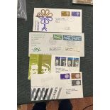 Stamps - Ireland 4 FDCs including 1961 Air Set