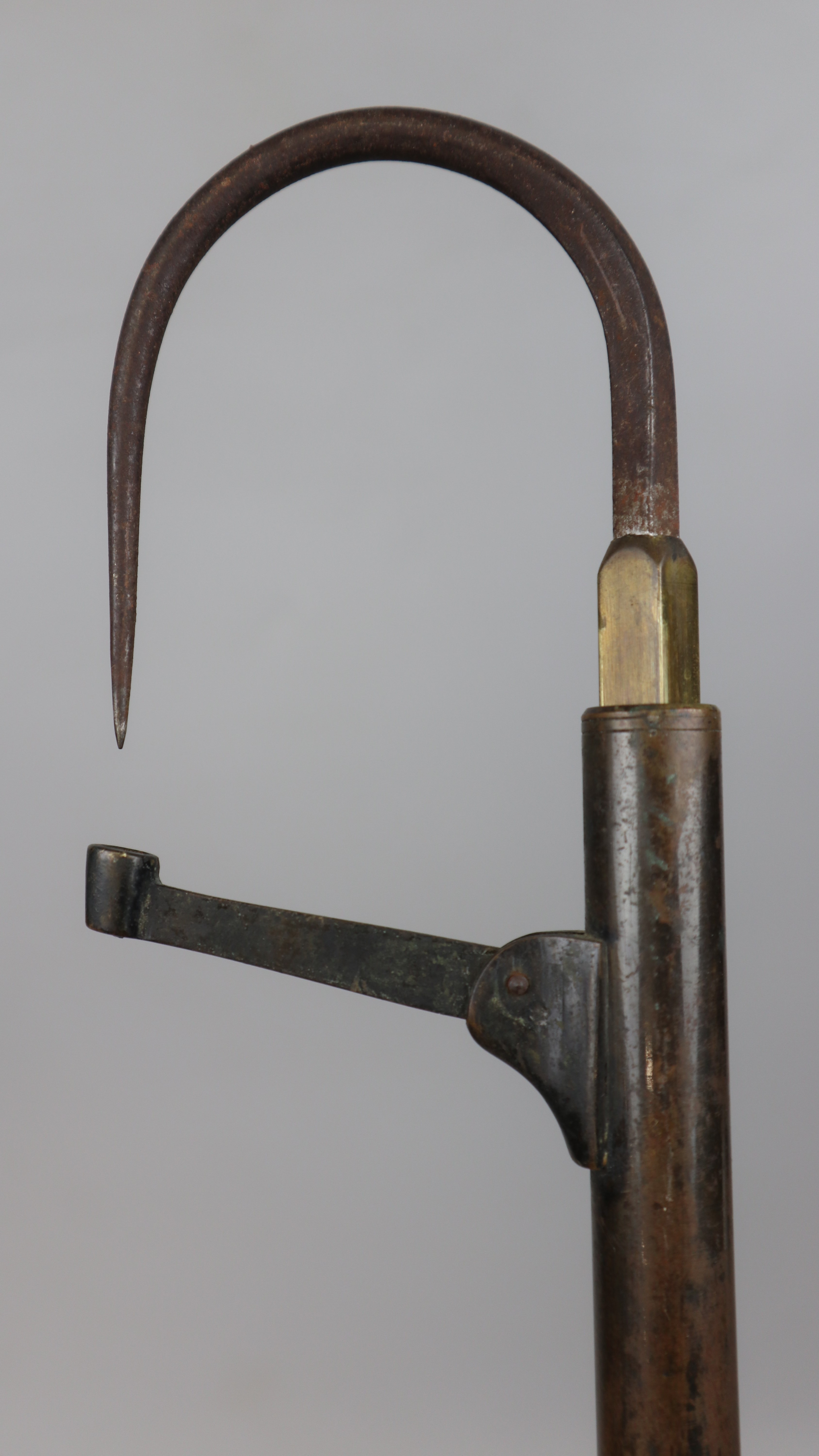 Antique telescopic fishing gaff - Image 3 of 6