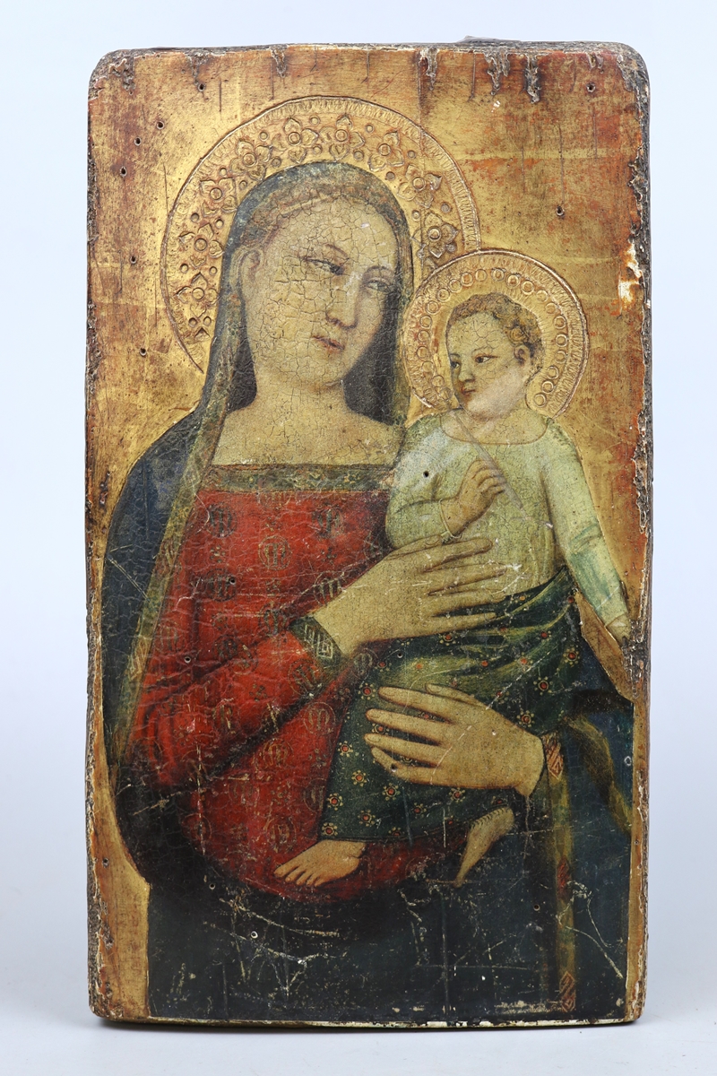 Religious icon - Approx image size: 22cm x 37cm