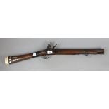 Antique blunderbuss inlaid with mother of pearl