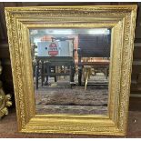 Gilt framed mirror