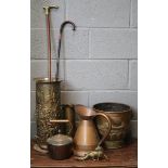 Collection of brass & copper etc