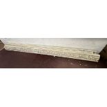 Collection of antique plaster moldings