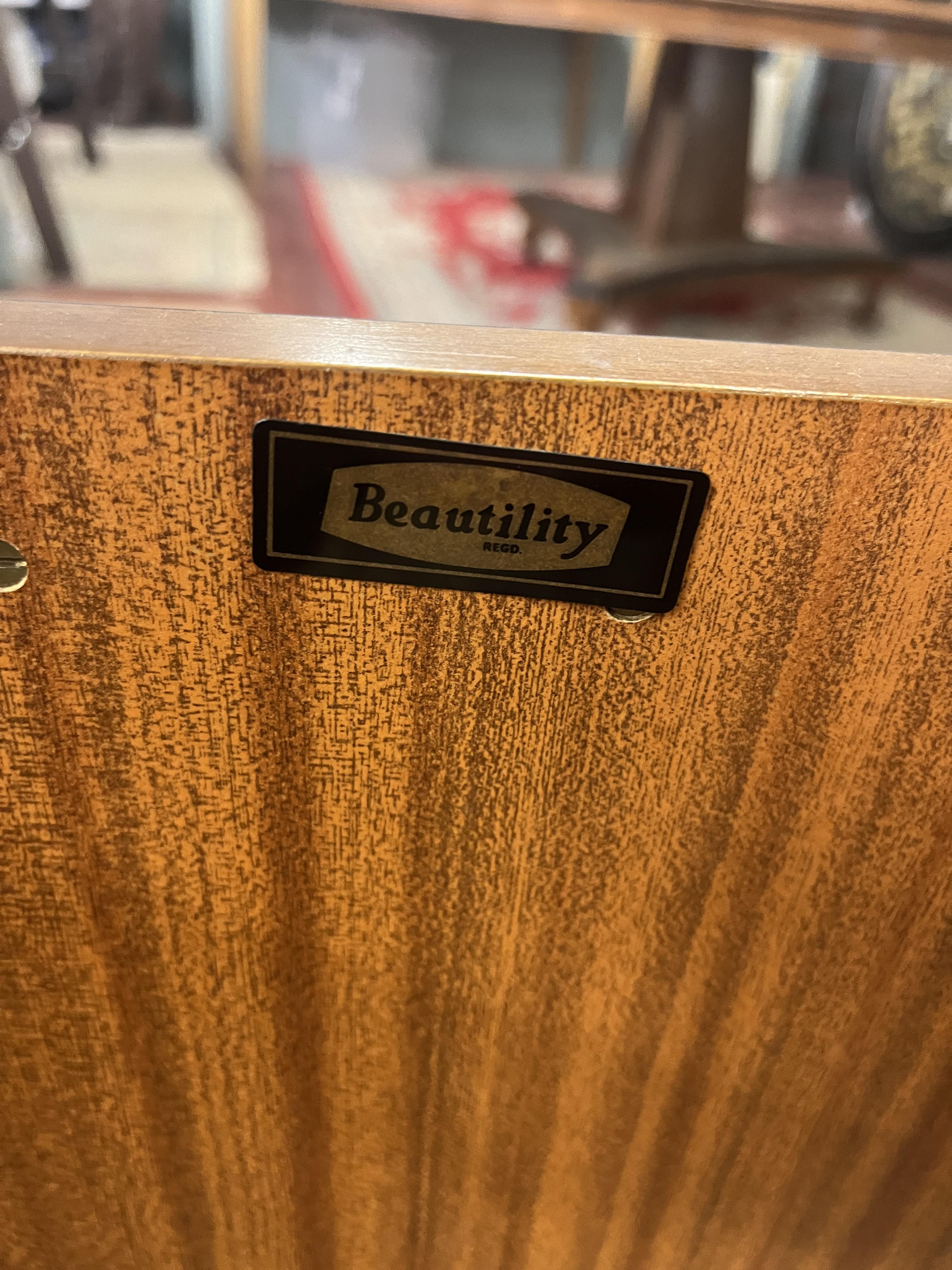 Teak mid-century sideboard by Beautillity - Approx size: W: 162cm D: 46cm H: 73cm - Image 2 of 5