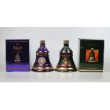 2 Bells whiskey decanters - Full & sealed in original boxes