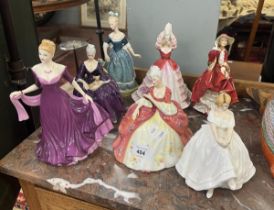 Collection of Royal Doulton figurines
