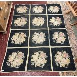 Tapestry carpet - Approx size: 182cm x 131cm