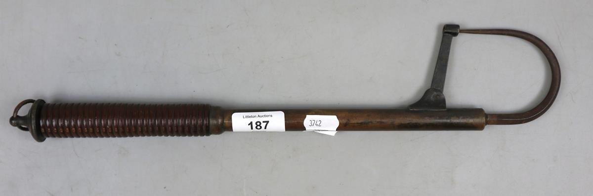 Antique telescopic fishing gaff