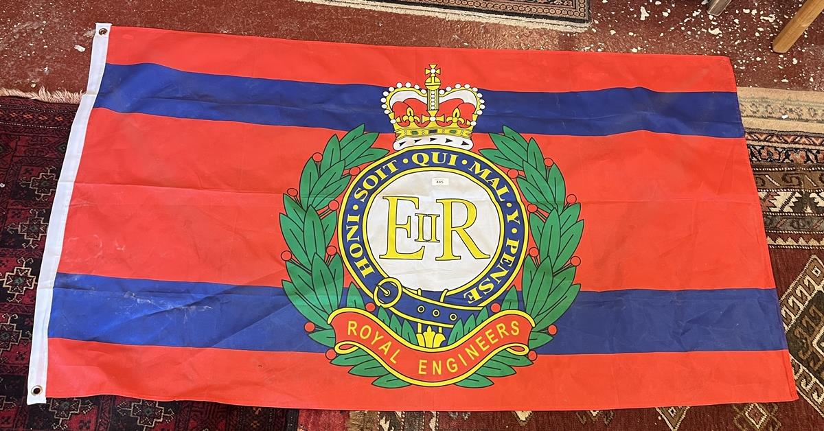 Large Royal Engineers flag