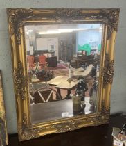 Decorative gilt mirror