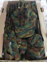 56 camouflage fleece caps NOS