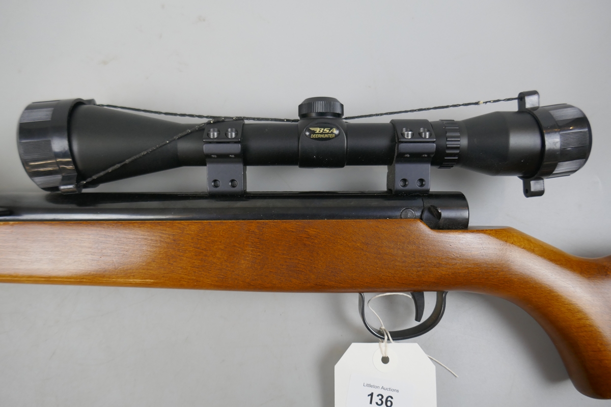 Webley & Scott air rifle with scope - Image 5 of 6