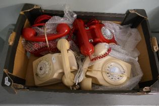 4 refurbished and converted 700 series telephones all in working order