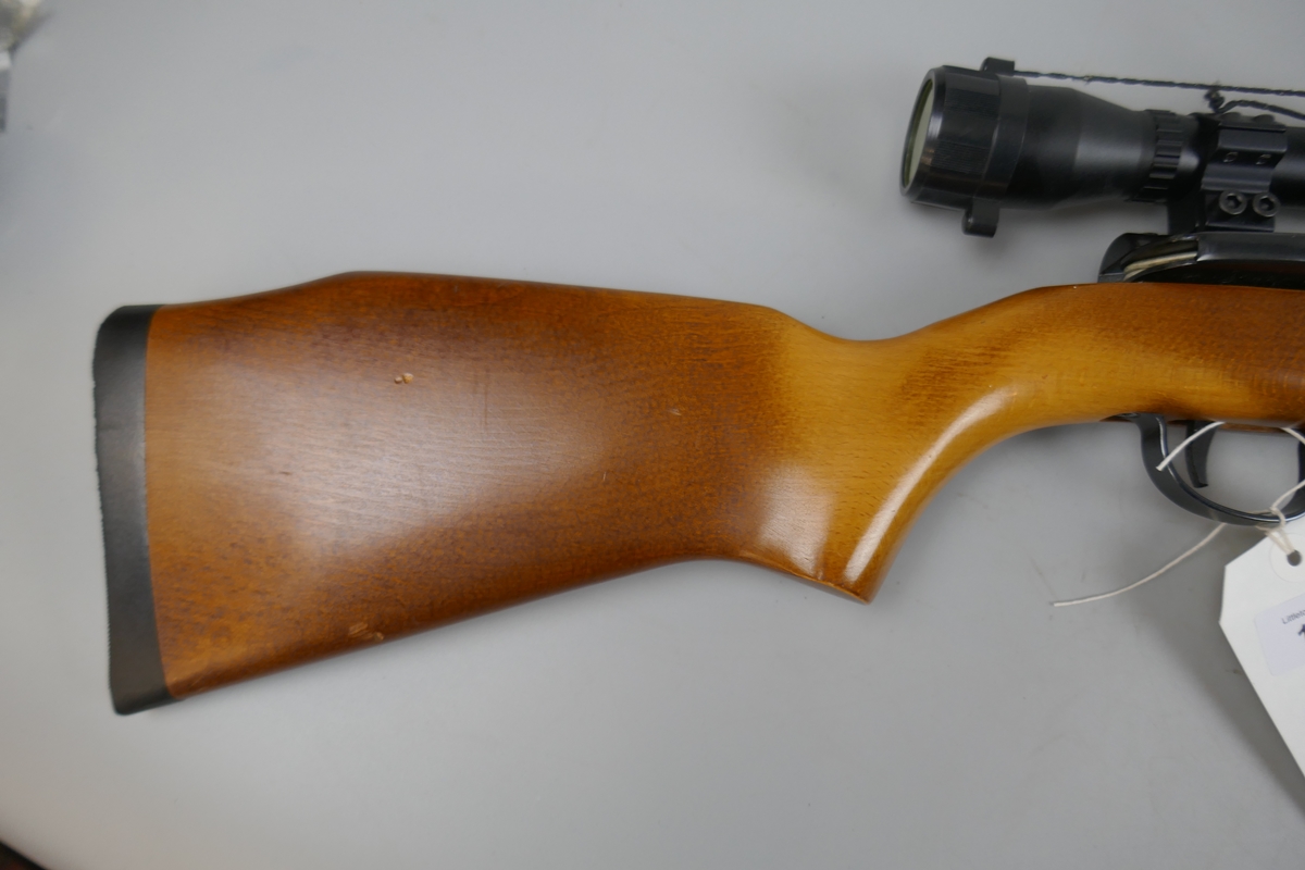 Webley & Scott air rifle with scope - Image 6 of 6