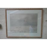 Roland Vivian Pitchforth RA ARWS - Seaside Watercolour Large - Approx image size: 57cm x 40cm