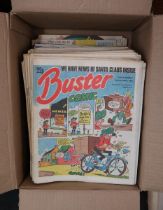 Comics - box of 1980's assorted comics approx 100