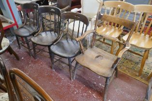 4 country kitchen chairs