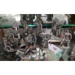 Magic of the Crystal pewter figures