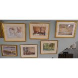Collection of William Russell Flint prints