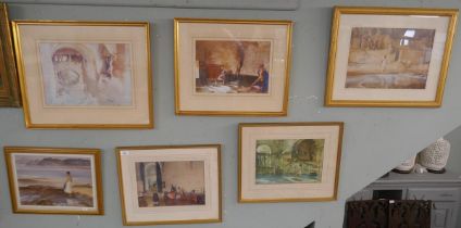 Collection of William Russell Flint prints