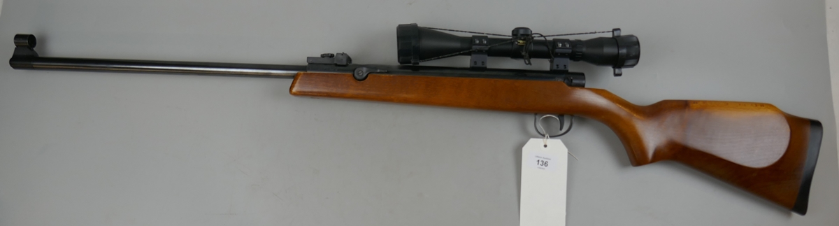 Webley & Scott air rifle with scope - Image 4 of 6