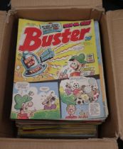 Comics - box of 1980's assorted comics approx 100