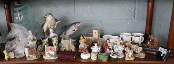 Collectables to include Halcyon Days, Lilliput Lane, Country Artists etc