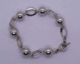 Silver bracelet